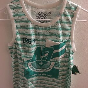 LRG Boys one pocket tank top.